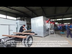 2000kg 용량 완전 자동 목재 심층 개질 생산 설비